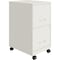 Nusparc 2-Drawer Mobile Vertical File Cabinet, 14.2" x 18" x 26.5", White NPRVF218AMWE - alternate 1